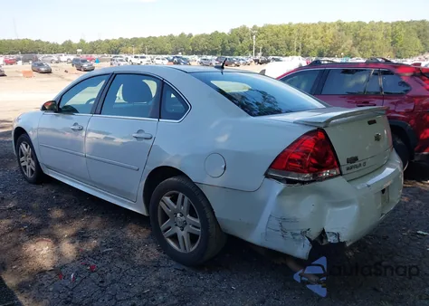 2012 Chevrolet Impala Lt z USA, uszkodzony, nr VIN 2G1WG5E33C1104330